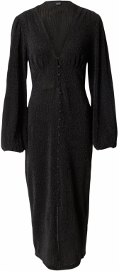 Gina Tricot Košeľové šaty 'Mindy'  čierna