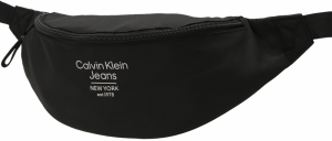 Calvin Klein Jeans Ľadvinka  čierna / biela