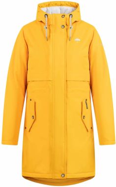 Schmuddelwedda Funkčný kabát  šafránová / biela