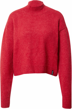 Superdry Sveter  červená