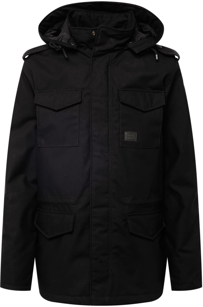 Vintage Industries Zimná parka 'Darren'  čierna