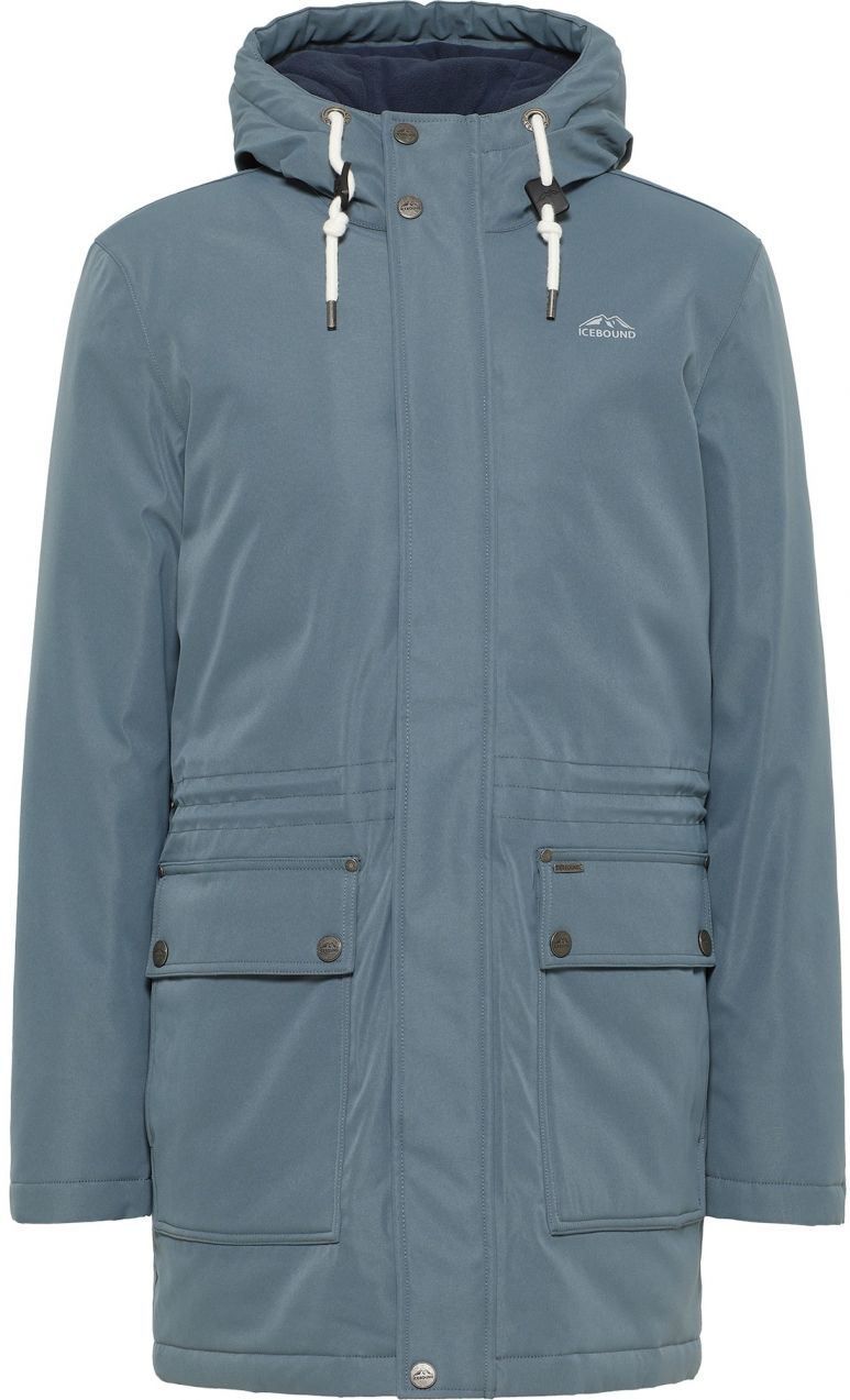 ICEBOUND Funkčná bunda 'Arctic'  modrosivá