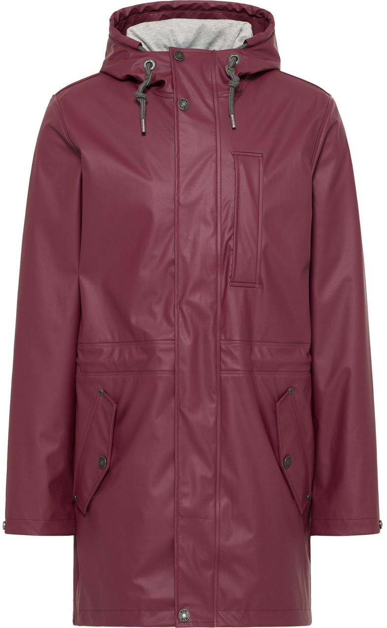 MO Funkčná bunda  vínovo červená