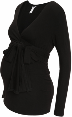 Lindex Maternity Tričko 'Moa'  čierna