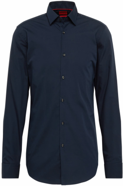HUGO Košeľa 'Jenno'  námornícka modrá