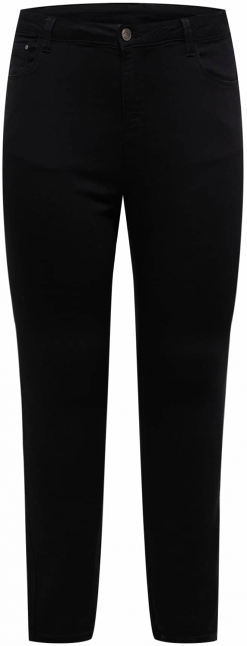 KAFFE CURVE Džínsy 'Willa'  čierny denim