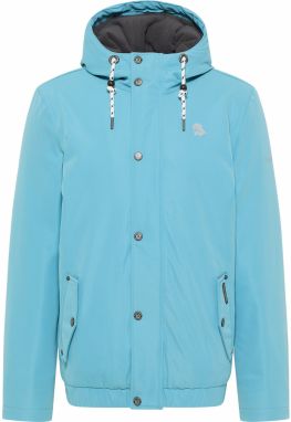 Schmuddelwedda Prechodná bunda  svetlomodrá / biela