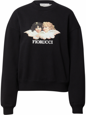 Fiorucci Mikina  béžová / svetlohnedá / čierna / biela