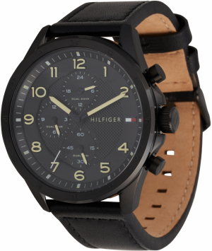 TOMMY HILFIGER Analógové hodinky  čierna