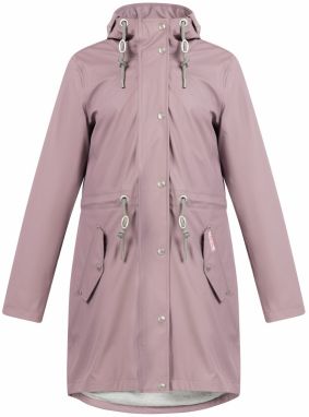 MYMO Funkčný kabát  striebornosivá / levanduľová