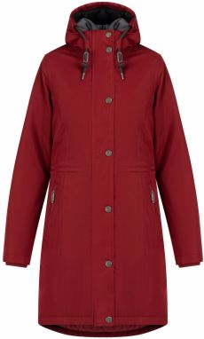 usha BLUE LABEL Zimná parka 'Fenia'  sivá / bordová