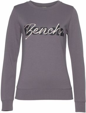 BENCH Mikina  sivá / tmavosivá / biela