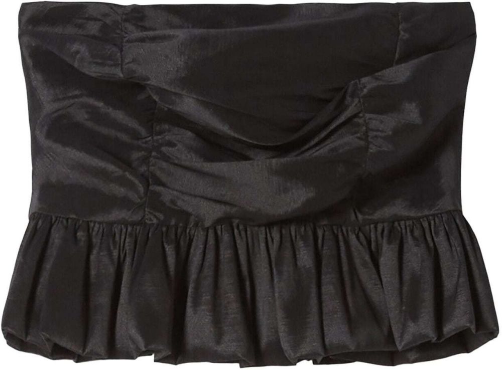 Bershka Top  čierna