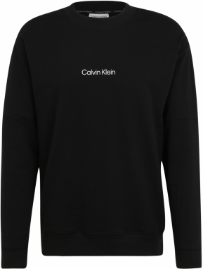 Calvin Klein Mikina  čierna / biela