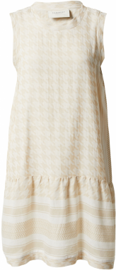 Summery Copenhagen Šaty  svetlobéžová / biela