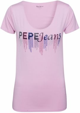 Pepe Jeans Tričko 'Abbey'  staroružová