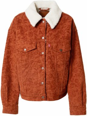LEVI'S Prechodná bunda  gaštanová