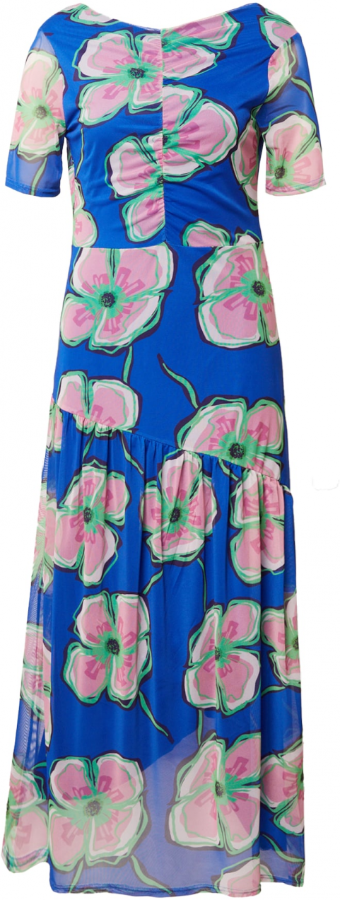 Warehouse Šaty  modrá / nefritová / ružová / čierna