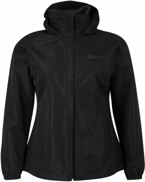 JACK WOLFSKIN Outdoorová bunda 'Stormy Point'  čierna