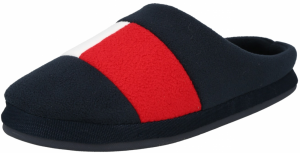 TOMMY HILFIGER Papuče  námornícka modrá / červená / biela