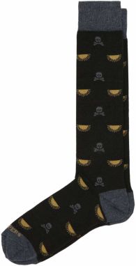Scalpers Ponožky  žltá / sivá / čierna