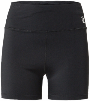 Juicy Couture Sport Športové nohavice 'LIZA'  čierna / biela