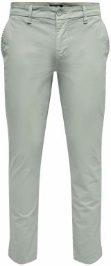 Only & Sons Chino nohavice 'Pete'  svetlosivá