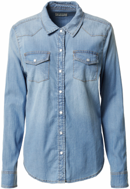 GUESS Blúzka 'RILEY'  modrá denim
