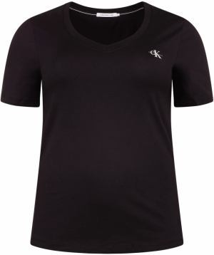 Calvin Klein Jeans Curve Tričko  čierna / biela