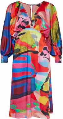 River Island Plus Šaty  zmiešané farby / ružová