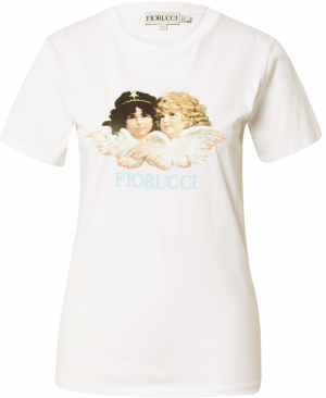 Fiorucci Tričko  krémová / zlatá / čierna / šedobiela