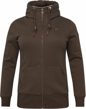 Ragwear Plus Tepláková bunda 'NESKA'  tmavohnedá