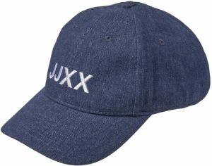JJXX Čiapka  modrá melírovaná / biela
