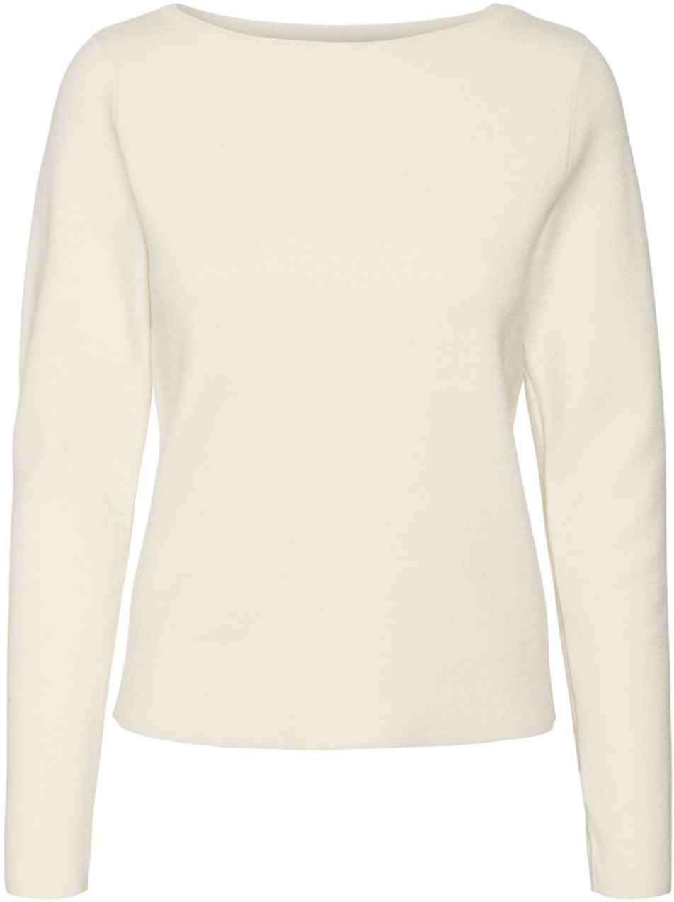VERO MODA Sveter 'Gold Needle'  svetlobéžová