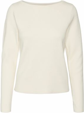 VERO MODA Sveter 'Gold Needle'  svetlobéžová