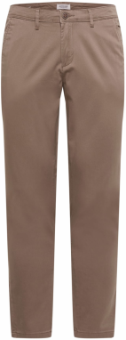 JACK & JONES Chino nohavice  hnedá