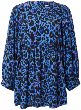 Part Two Blúzka 'Valina'  modrá / svetlomodrá / orchideová / čierna