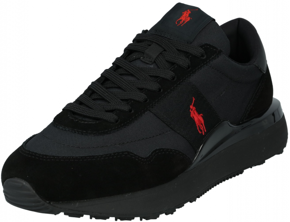 Polo Ralph Lauren Nízke tenisky  červená / čierna