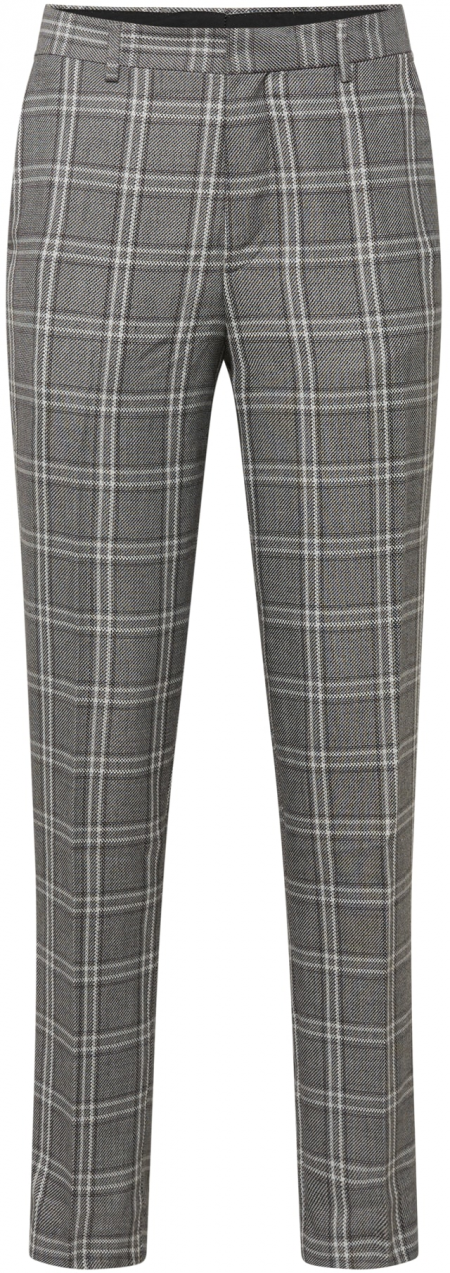 BURTON MENSWEAR LONDON Nohavice  svetlosivá / tmavosivá