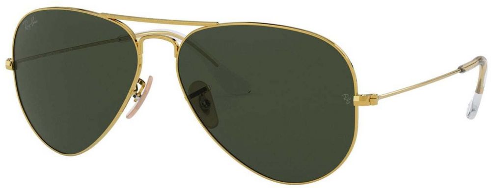 Ray-Ban Slnečné okuliare 'Aviator'  zlatá / tmavozelená