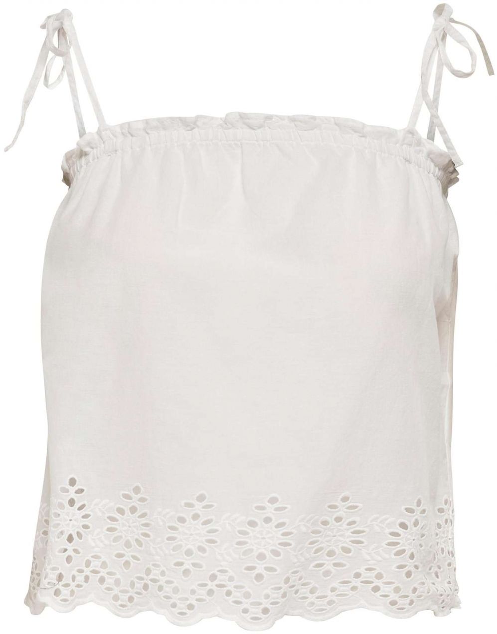 ONLY Top 'Carlotta'  prírodná biela