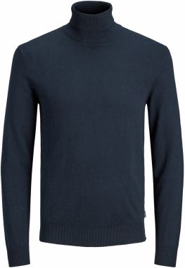 JACK & JONES Sveter 'Emil'  tmavomodrá