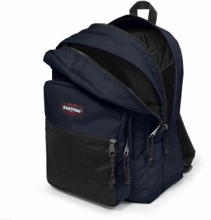 EASTPAK Batoh 'Pinnacle'  námornícka modrá / čerešňová / čierna / biela