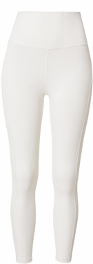 ADIDAS PERFORMANCE Športové nohavice  biela