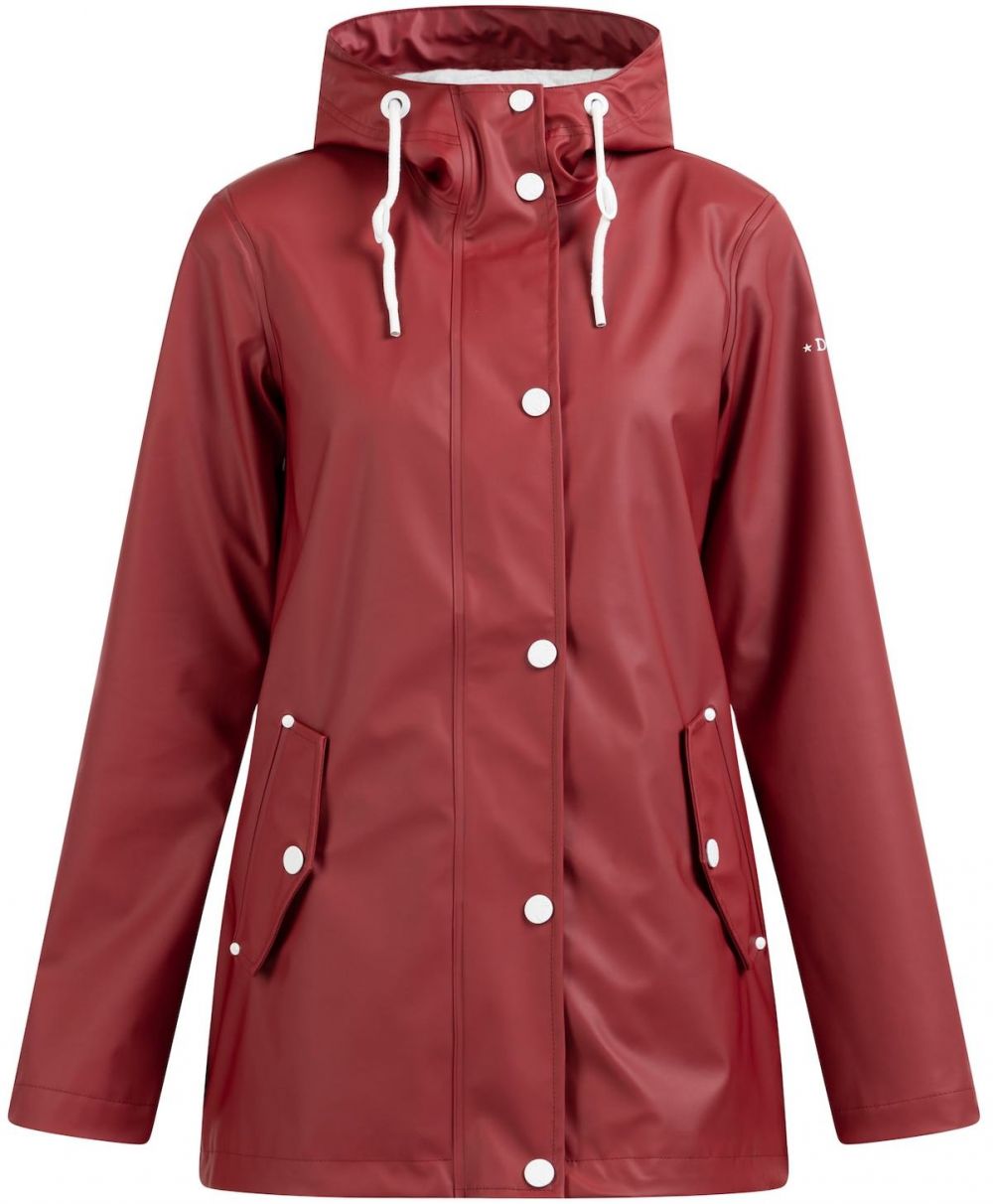 DreiMaster Maritim Prechodná bunda  tmavočervená