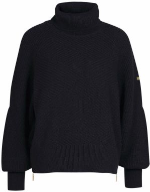 Barbour International Sveter 'Claremont'  čierna