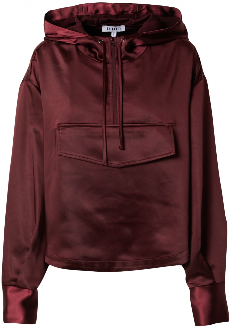 EDITED Tričko 'Luan'  burgundská