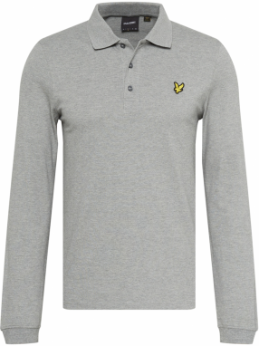 Lyle & Scott Tričko  žltá / sivá / čierna