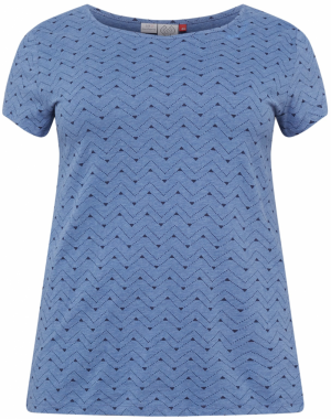 Ragwear Plus Tričko 'MINTT'  námornícka modrá / modrá melírovaná