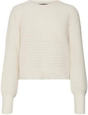 VERO MODA Sveter 'Plenty'  krémová